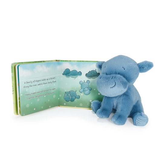 Little Henny the Hippo Plush & Book Bundle