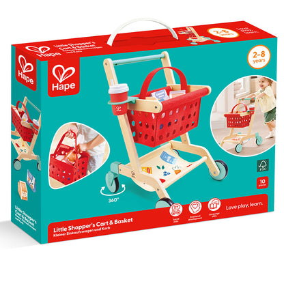 Little Shopper's Shopping Cart with Basket