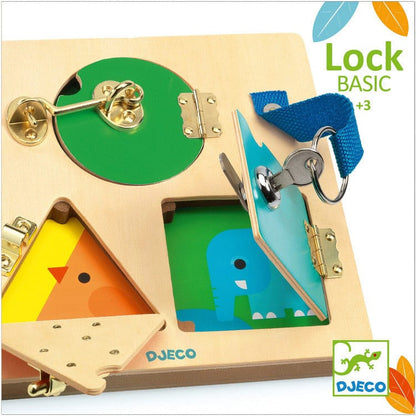 LockBasic Locking and Unlocking Wooden Skill Board