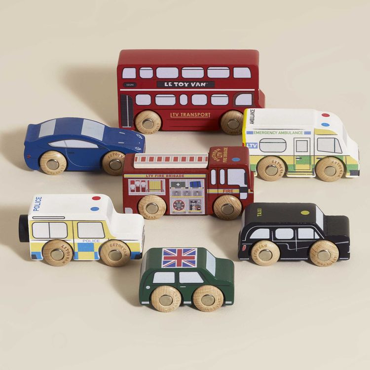 London Toy Car Set - 7 Pieces