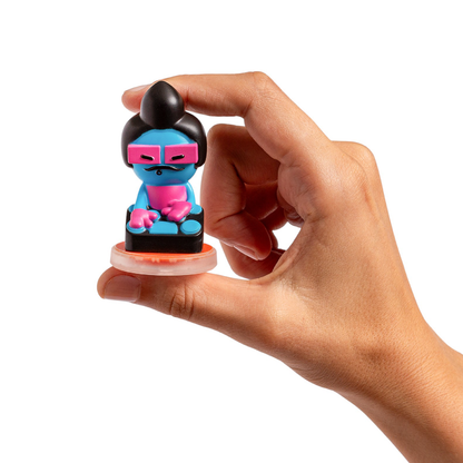 Loops Lap Curly Lines: 5 Figurines NeoFunk Band