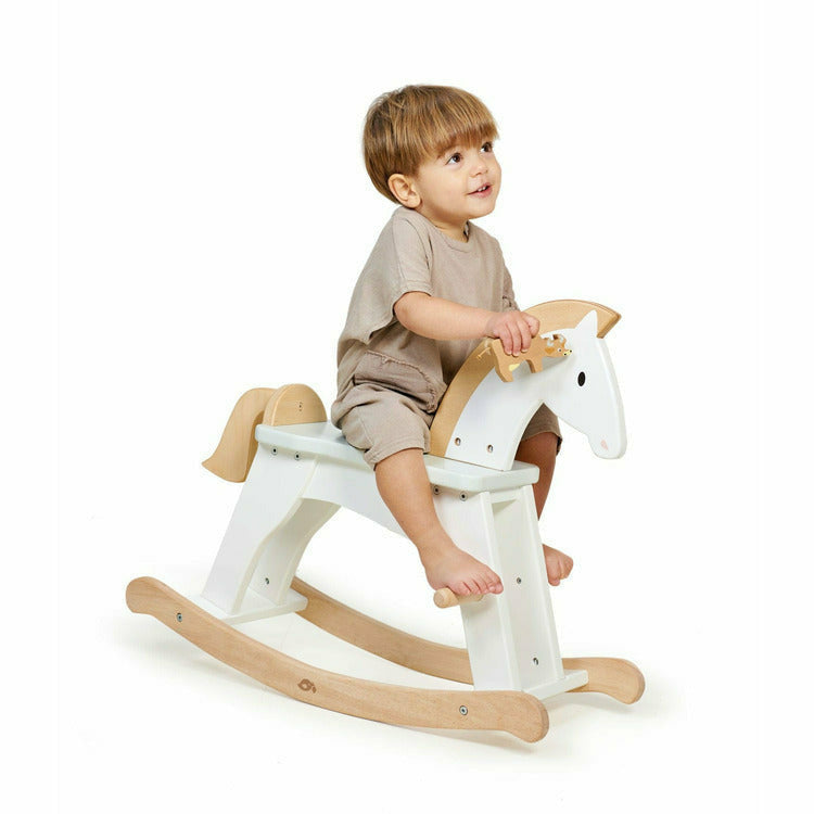 Lucky Wooden Rocking Horse