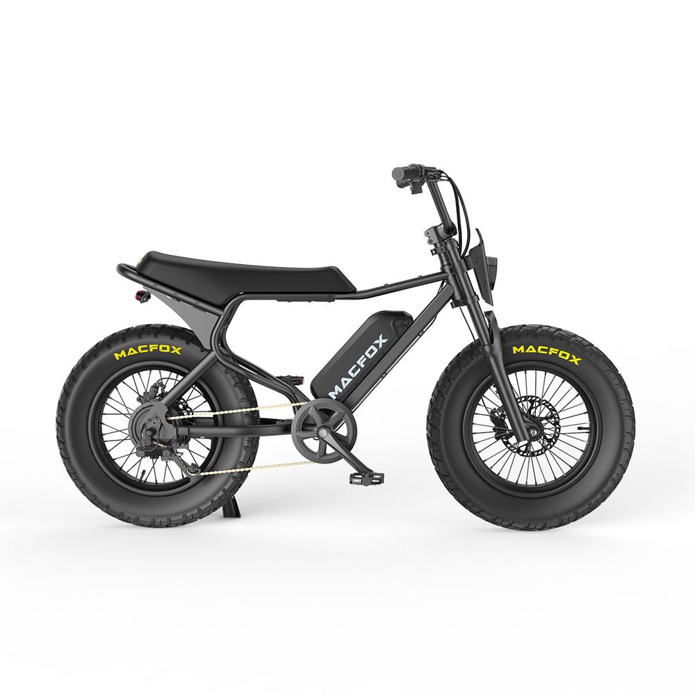Macfox X7 Electric Bike - Black
