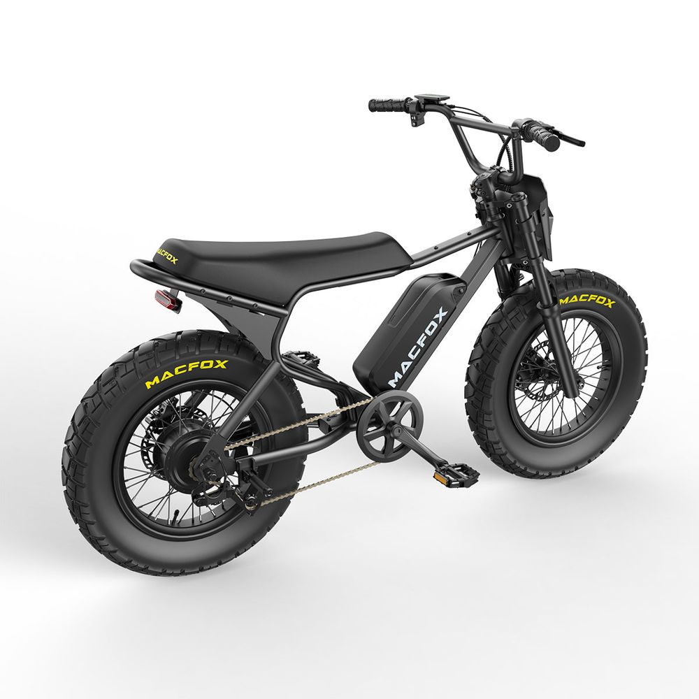 Macfox X7 Electric Bike - Black