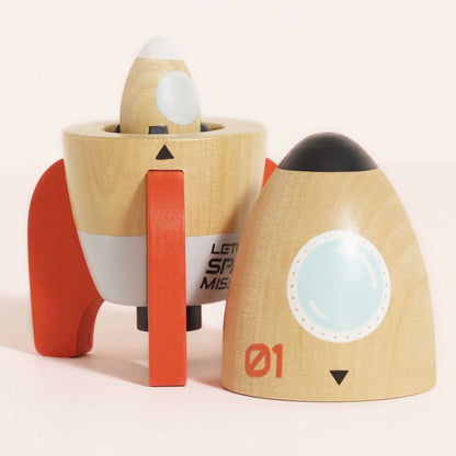 Magnetic Space Rocket Duo