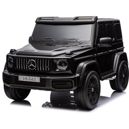 Mercedes G-Wagon 24V 4x4 2-Seater Ride on Car - Black