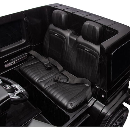 Mercedes G-Wagon 24V 4x4 2-Seater Ride on Car - Black
