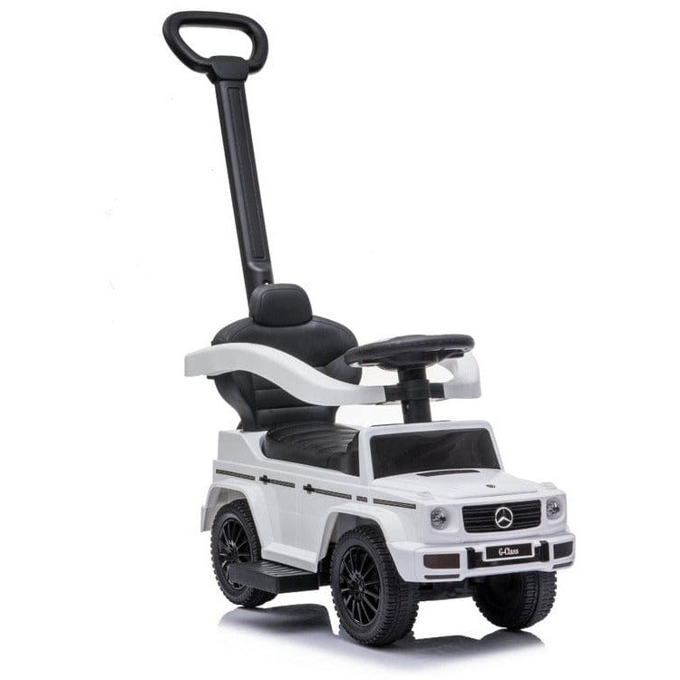 Mercedes G-Wagon 3 In 1 Push Car - White