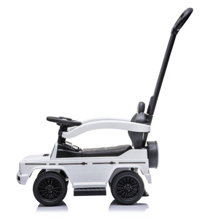 Mercedes G-Wagon 3 In 1 Push Car - White