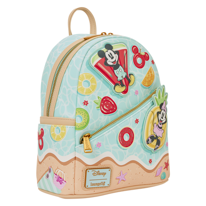 Mickey & Minnie Beach Fun Mini Backpack