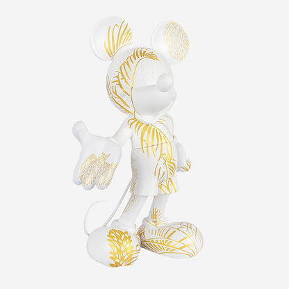 Mickey Mouse 12" Star Style Martyn Lawrence Bullard Figurine - White & Gold