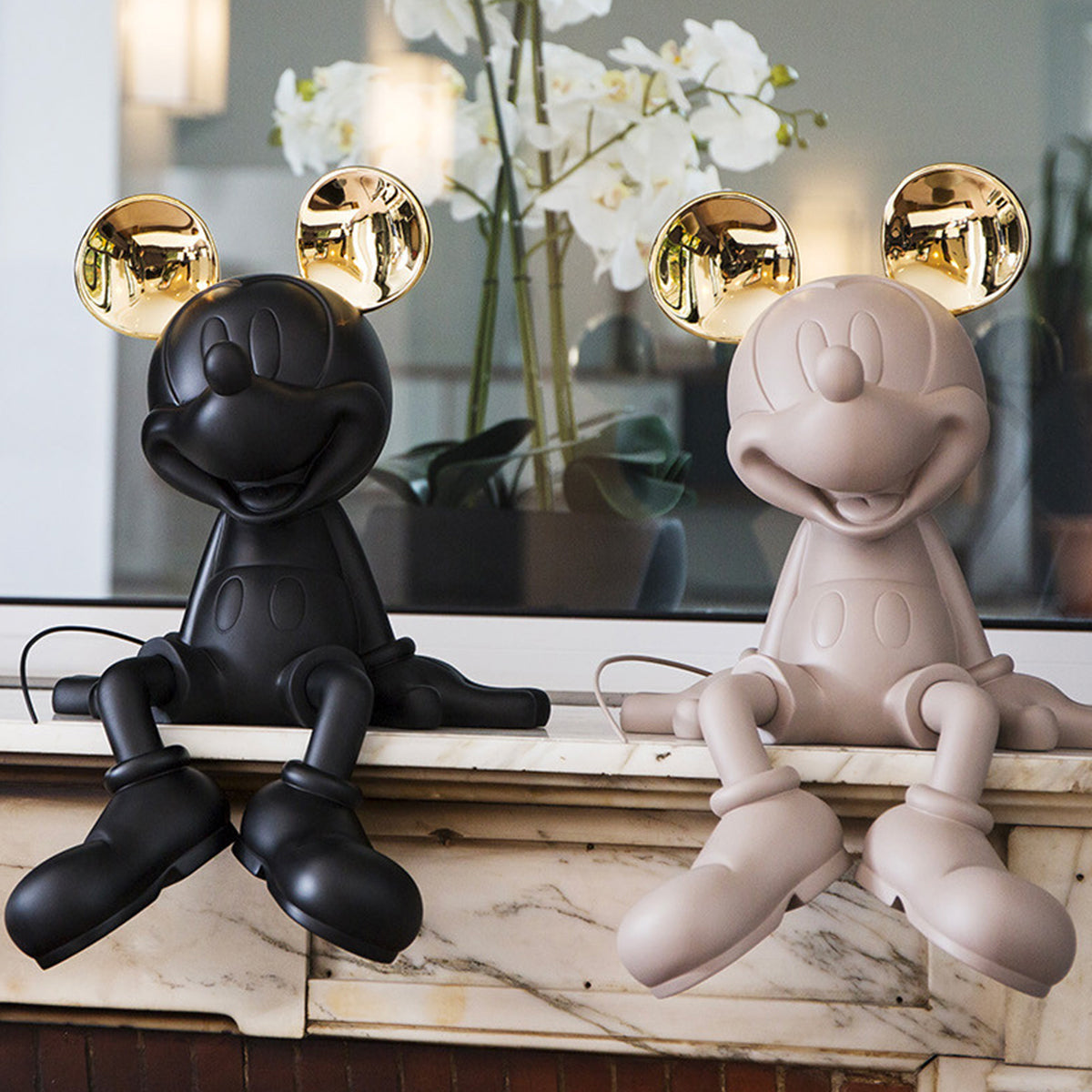 Mickey Mouse Take 2 Black & Gold Figure - 19"