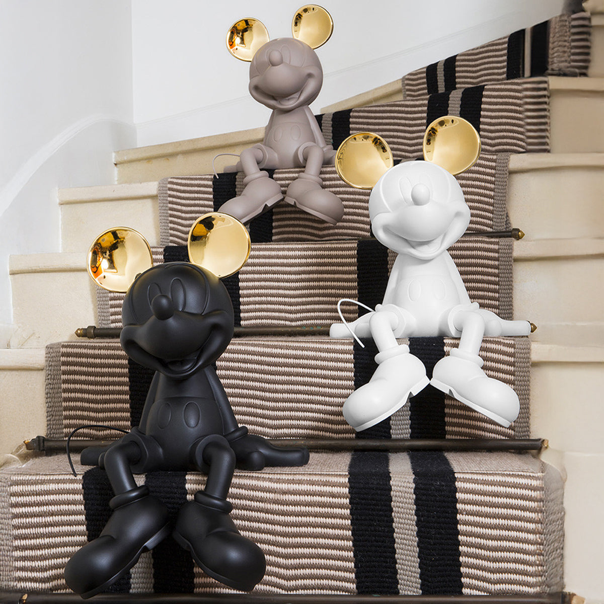 Mickey Mouse Take 2 Black & Gold Figure - 19"