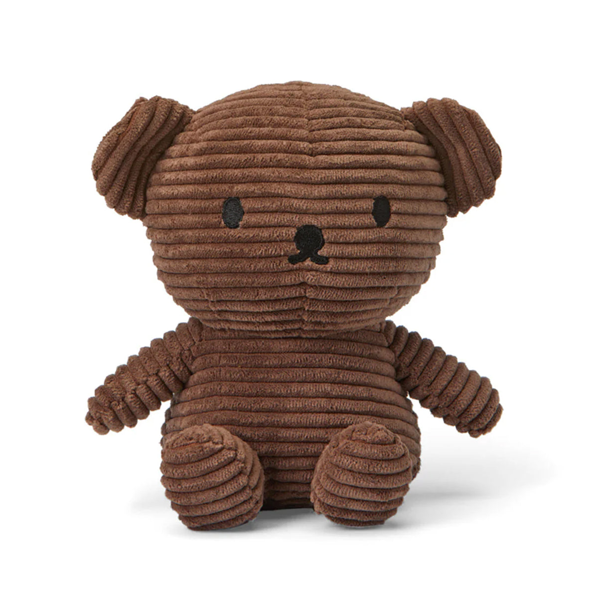 Miffy Boris Bear ECO Corduroy Brown - 7"