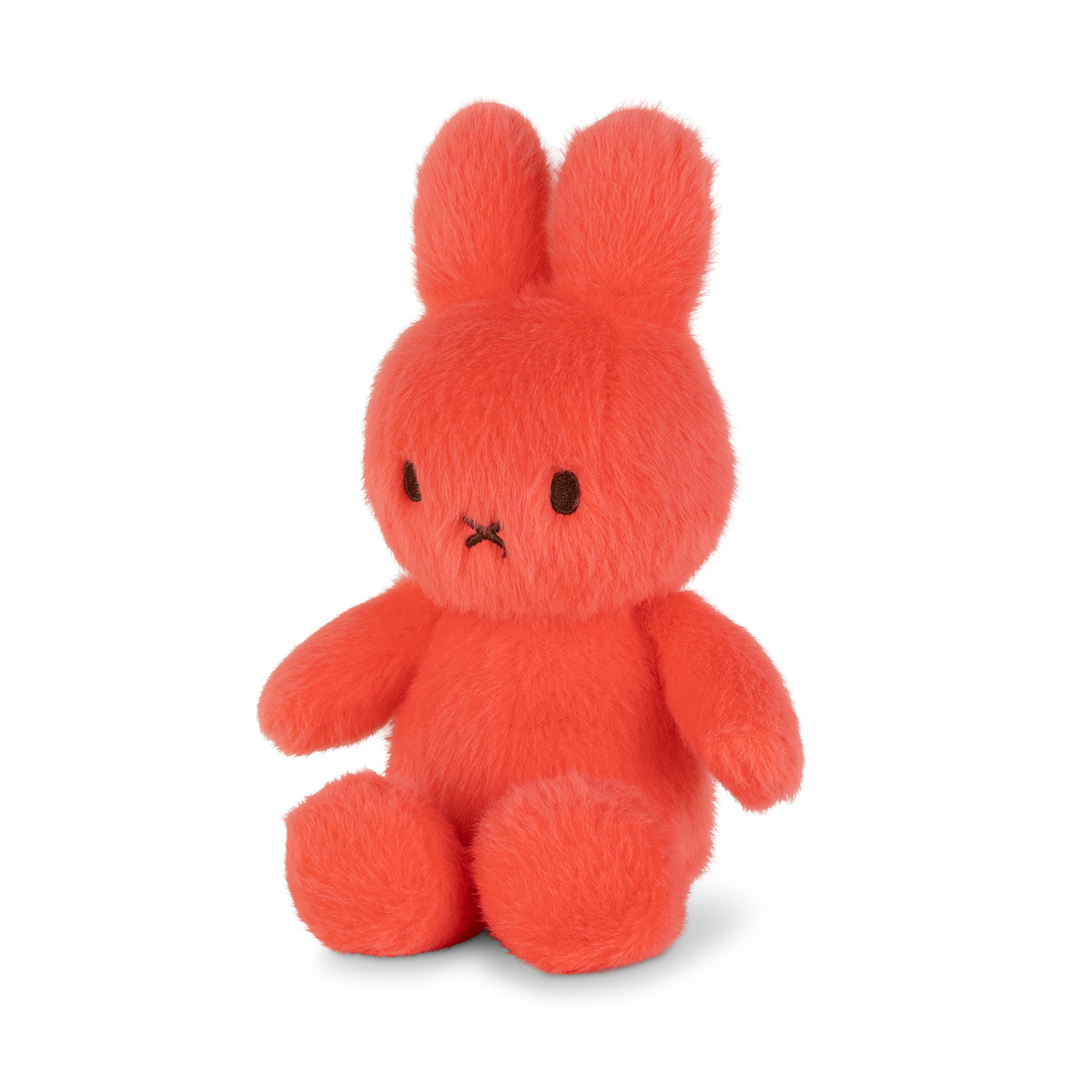 Miffy Bright Coral ECO Fuzzy Plush - 7"