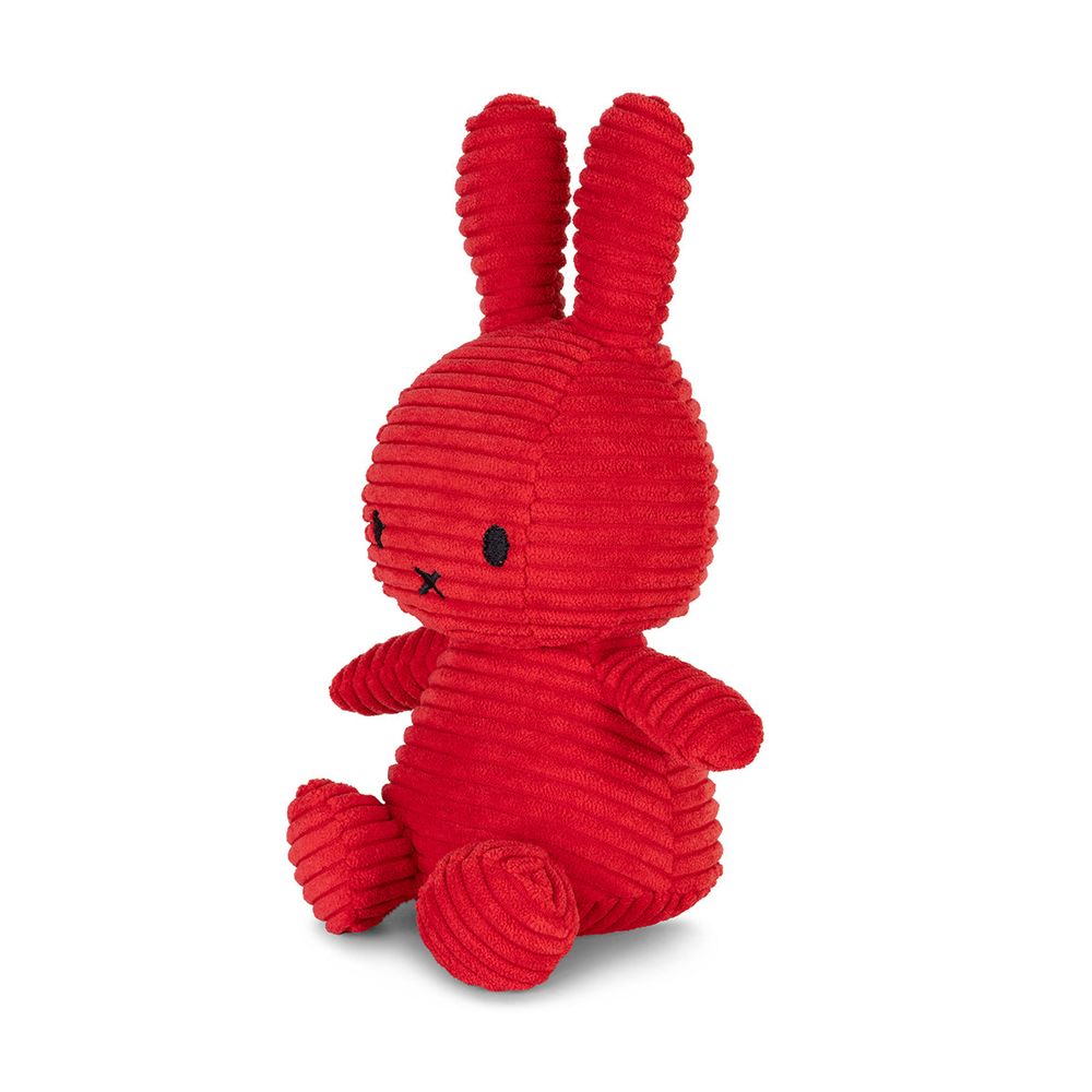 Miffy ECO 9" Limited Edition Corduroy Plush - Red