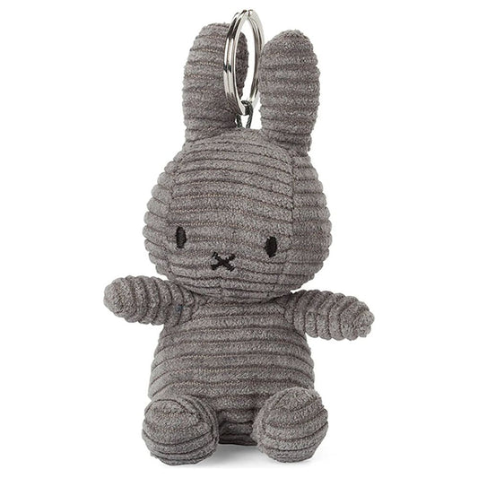 Miffy ECO Corduroy Keychain - Grey