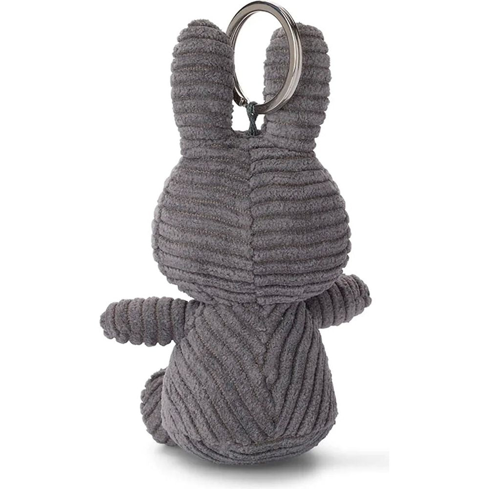 Miffy ECO Corduroy Keychain - Grey