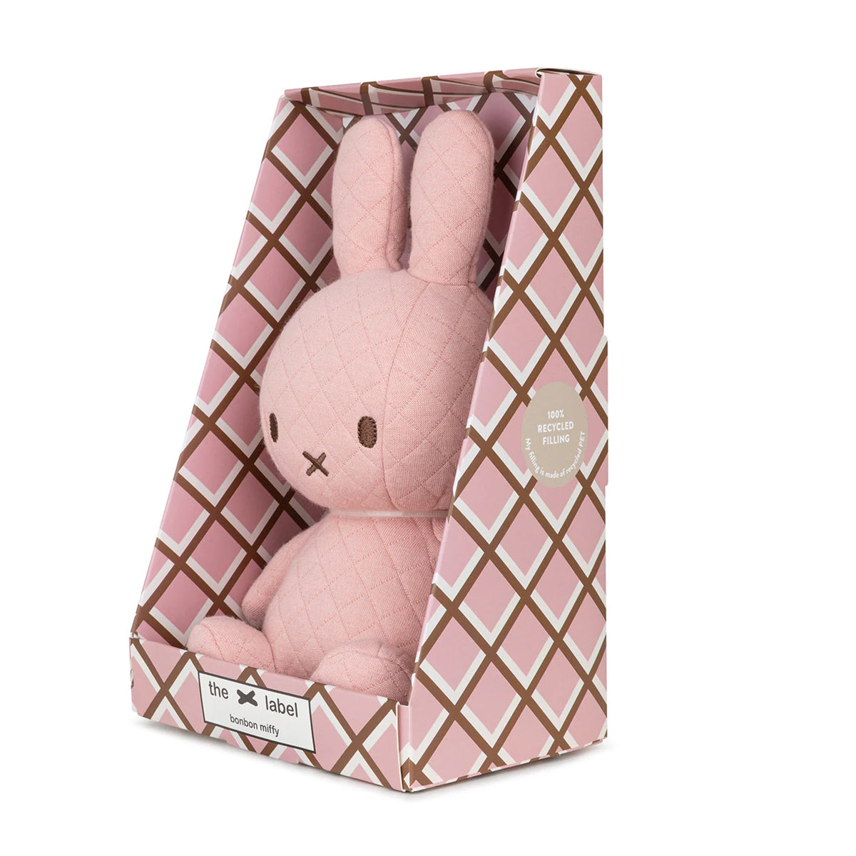 Miffy Pink Bonbon Sitting Plush in Giftbox - 9"