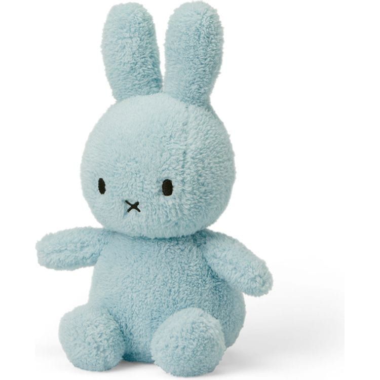 Miffy Sitting Terry Light Blue 9"