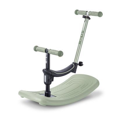 Mini Deluxe Rock & Go LED Scooter - Olive Sage