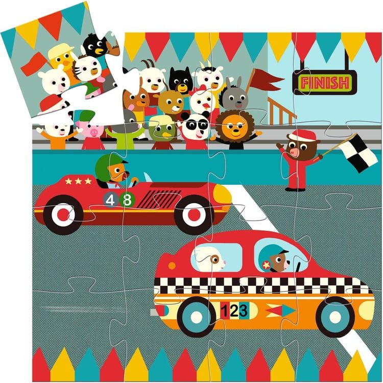 Mini Racing Car Puzzle