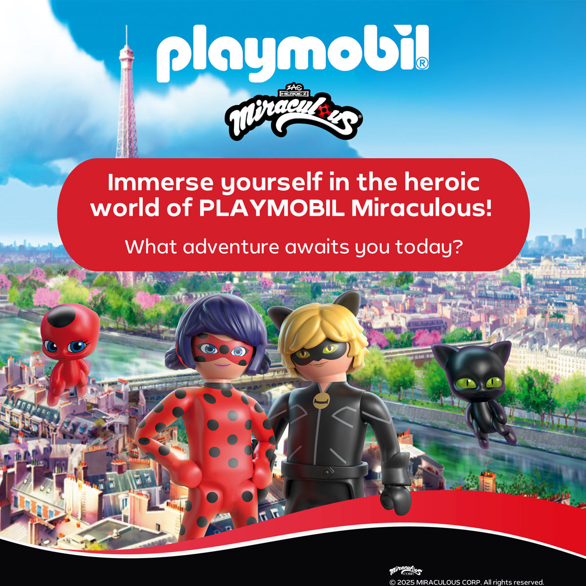 Miraculous: Paris Scooter Ride Playset