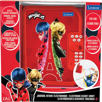 Miraculous Secret Safe Electronic Notebook
