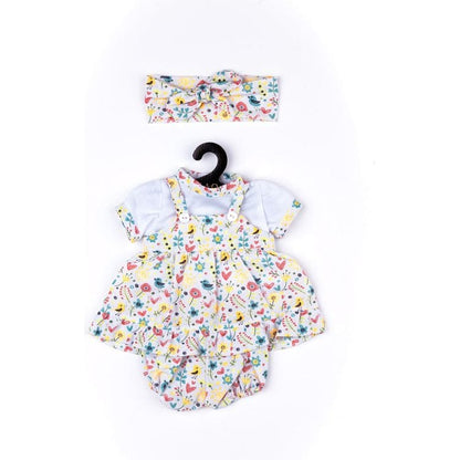 My FAO Doll Outfit - Flower and Rainbow Dungarees
