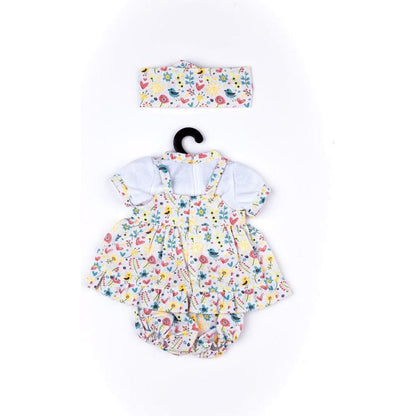 My FAO Doll Outfit - Flower and Rainbow Dungarees