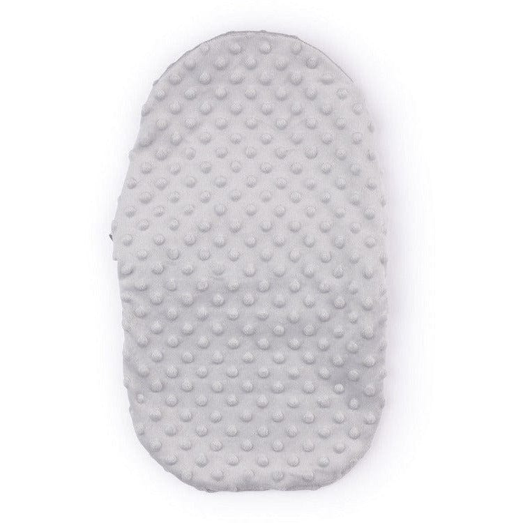 My FAO Doll Swaddle - Grey Dots & Flowers
