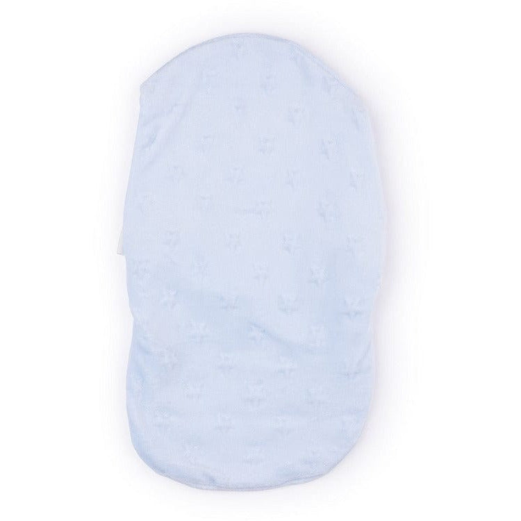 My FAO Doll Swaddle - Light Blue Stars