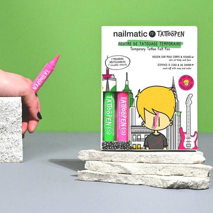 NYC Temporary Tattoo Pen Set for Kids