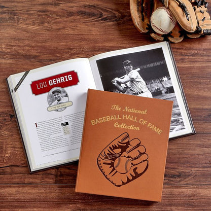 National Baseball Hall of Fame Book Leather Edition