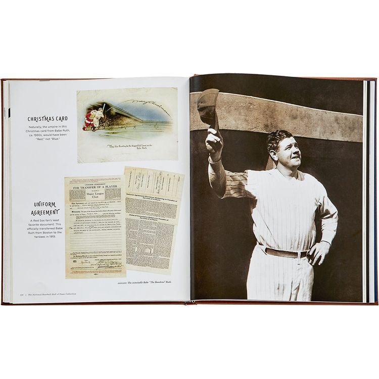 National Baseball Hall of Fame Book Leather Edition