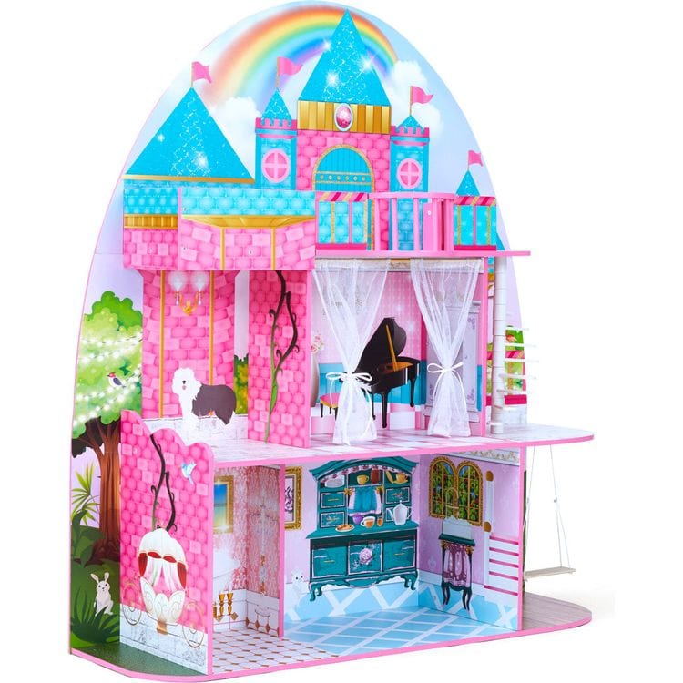 Olivia's Little World Princess Castle Dollhouse for 12" Dolls