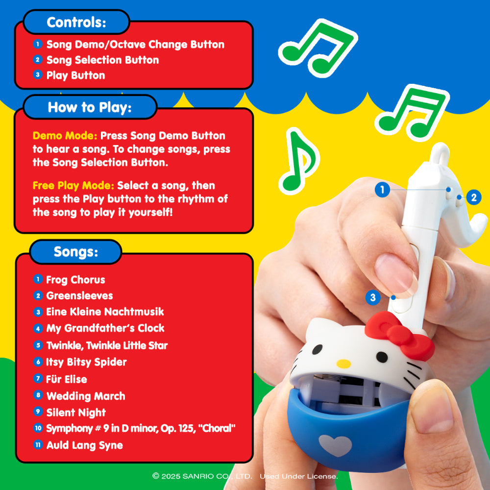Otamatone Melody Sanrio - Hello Kitty