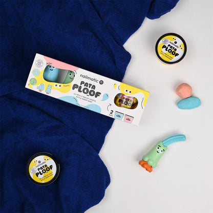 Pataploof - Pink and Blue Bath & Shower Dough + Bloop Ploofy