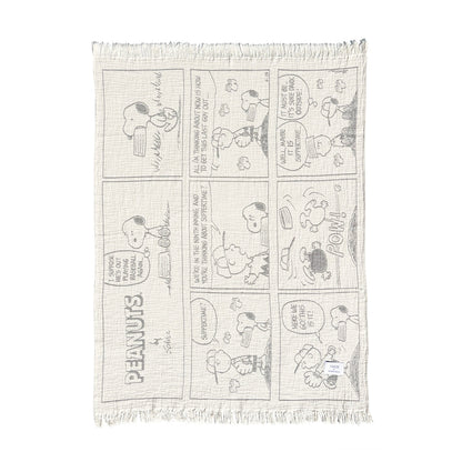 Peanuts Blanket Comic Baseball