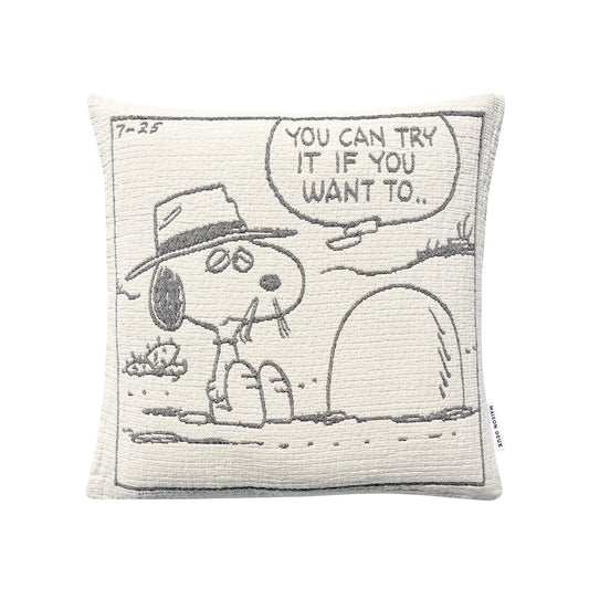 Peanuts Cushion Cover - Rock
