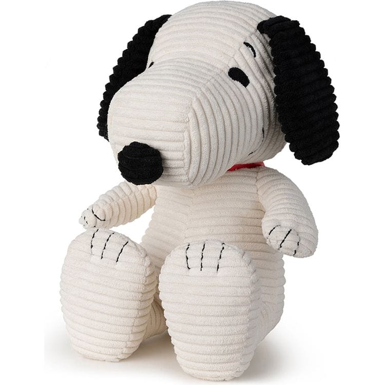 Peanuts Snoopy Sitting Corduroy 11" Plush in Giftbox