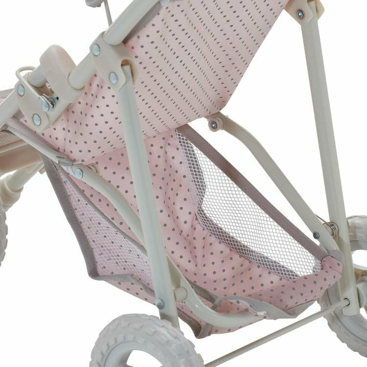 Polka Dots Princess Baby Doll Jogging Stroller - Pink