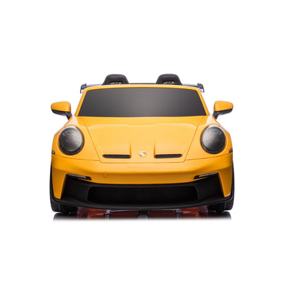 Porsche GT3 12V Ride-On - Yellow