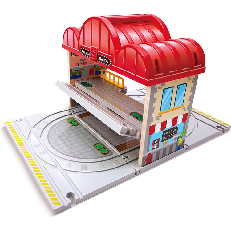 Portable Train Station Set