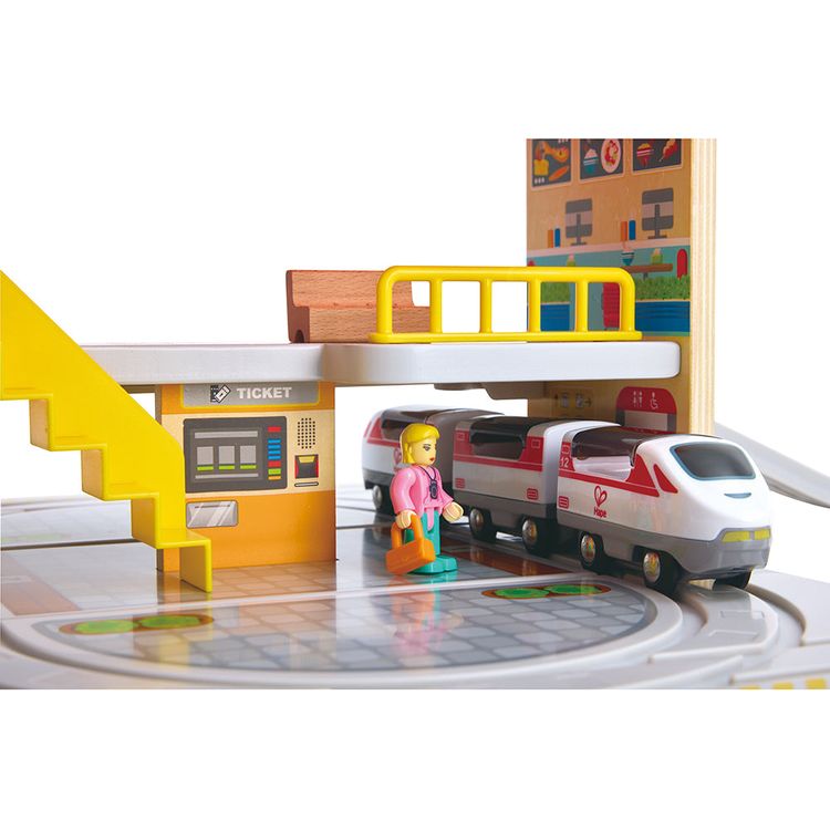 Portable Train Station Set