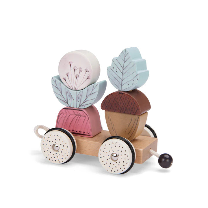 Pull Along Activity Train - "After The Rain" Collection