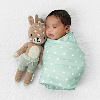 Regular 20" Elliott the Fawn Hand-Knit Doll