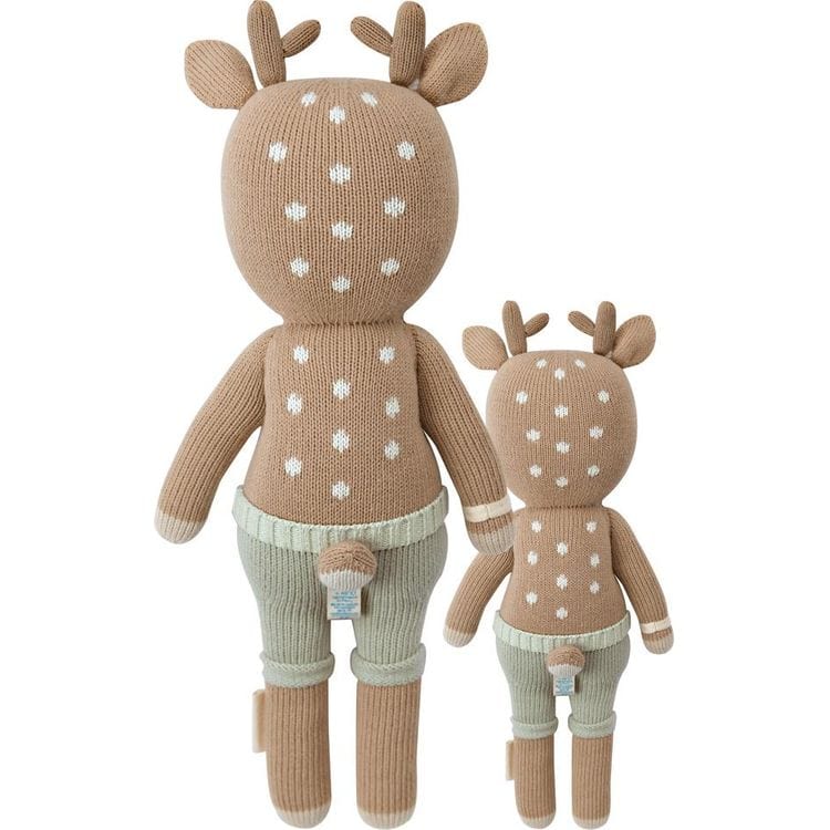 Regular 20" Elliott the Fawn Hand-Knit Doll