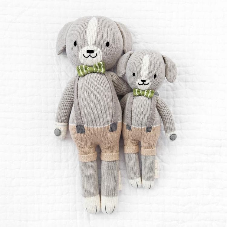 Regular 20" Noah the Dog Hand-Knit Doll