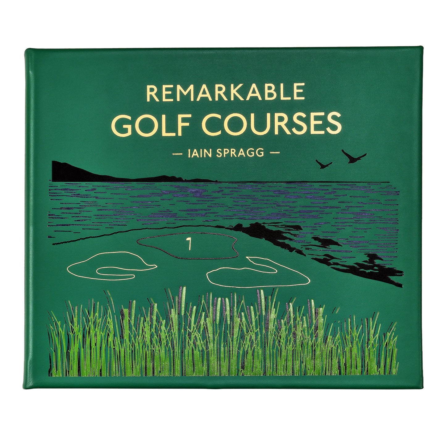 Remarkable Golf Courses Book Leather Edition